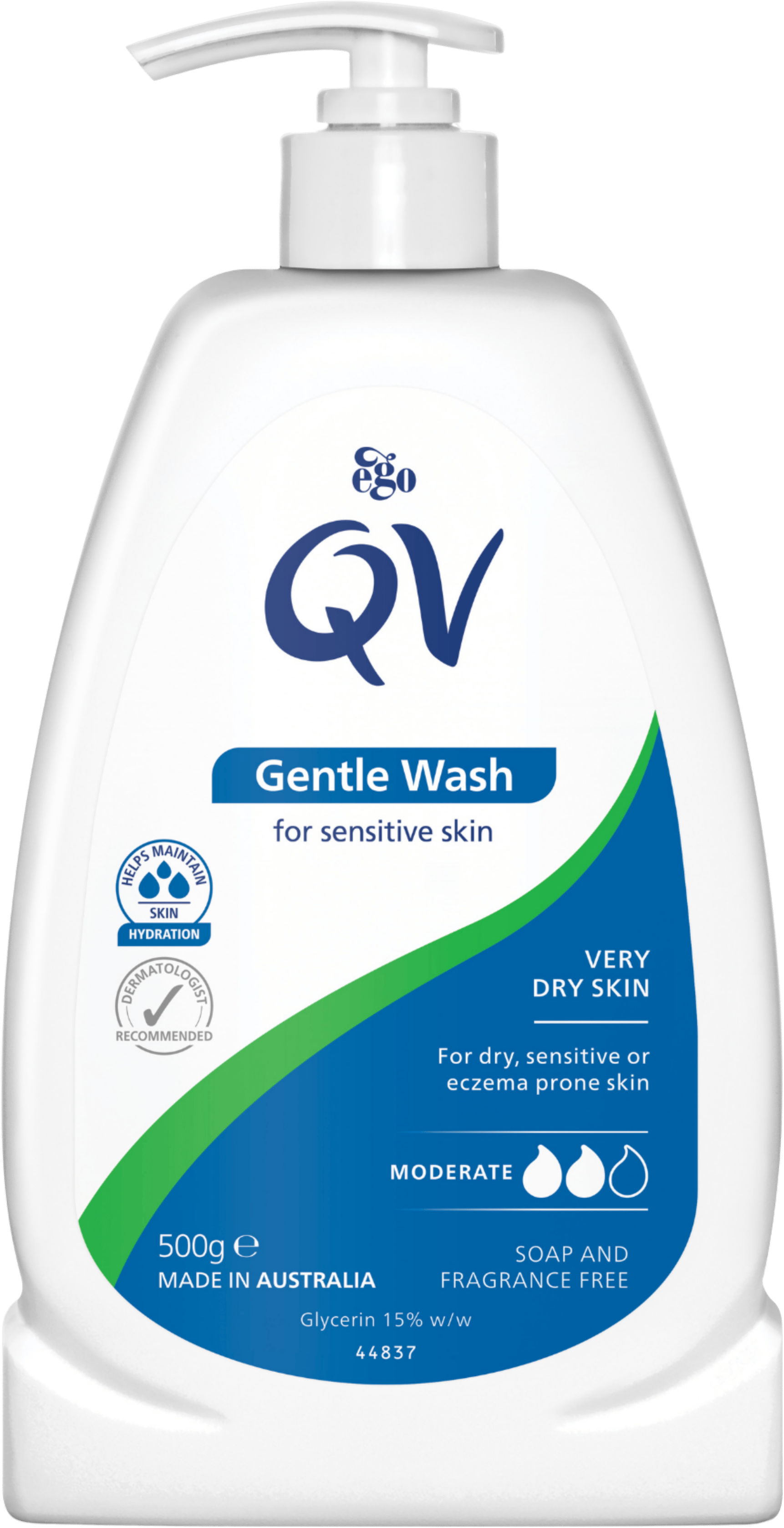 QV Gentle Wash for Very Dry Skin 500g