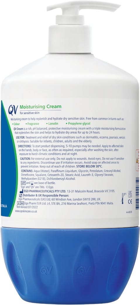 QV Moisturising Cream for Sensitive Skin 500g - 2