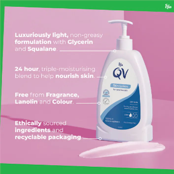 QV Skin Lotion for Dry Skin Conditions 500ml - 3