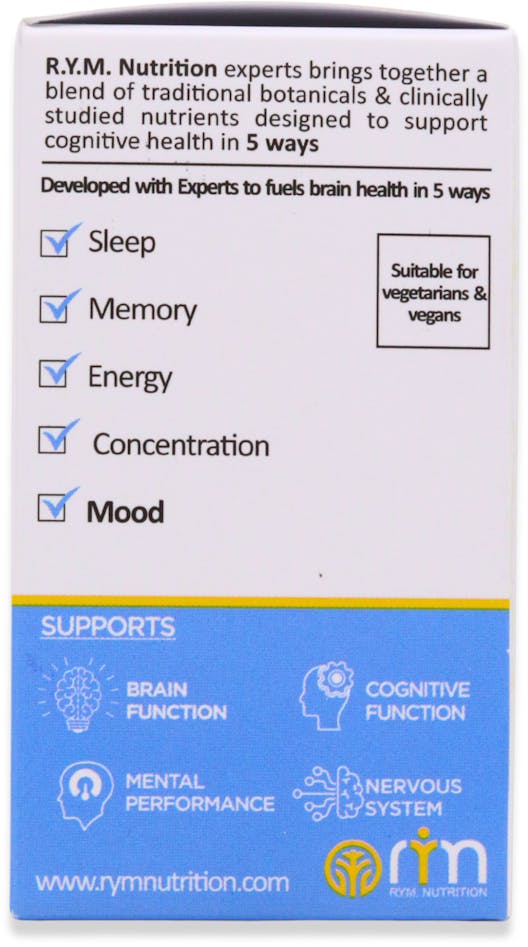 R.Y.M. De-Stress Relax & Calm Formula 30 Capsules - 2