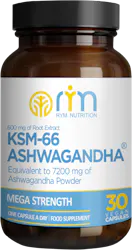 R.Y.M. KSM-66 Ashwagandha 600mg 30 Capsules