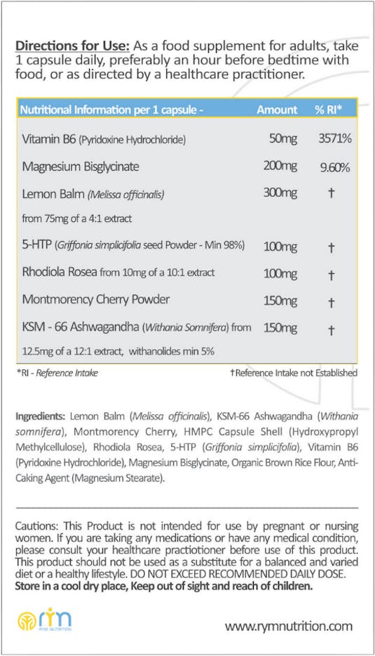 R.Y.M. Sleep Rest & Restore Formula - 2