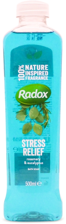 Photos - Shower Gel Radox Bath Soak Stress Relief Rosemary & Eucalyptus 500ml 
