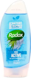 Radox Feel Active Sea Salt & Lemongrass Shower Gel 250ml