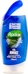 Radox Feel Awake 2-In-1 Shower Gel+ Shampoo 250ml