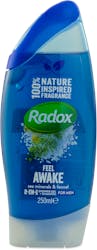 Radox Feel Awake 2-in-1 Shower Gel + Shampoo 250ml
