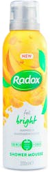Radox Feel Bright Shower Mousse Mango & Mandarin Scent 200ml
