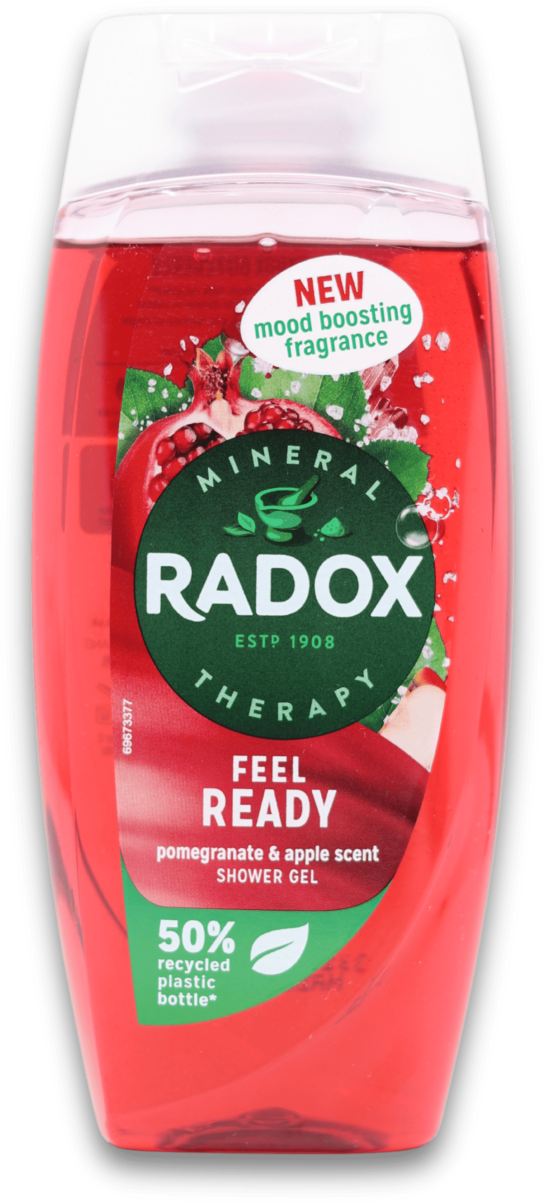 Radox Feel Ready Shower Gel Pomegranate & Apple Scent 225ml