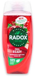 Radox Feel Ready Shower Gel Pomegranate & Apple Scent 225ml