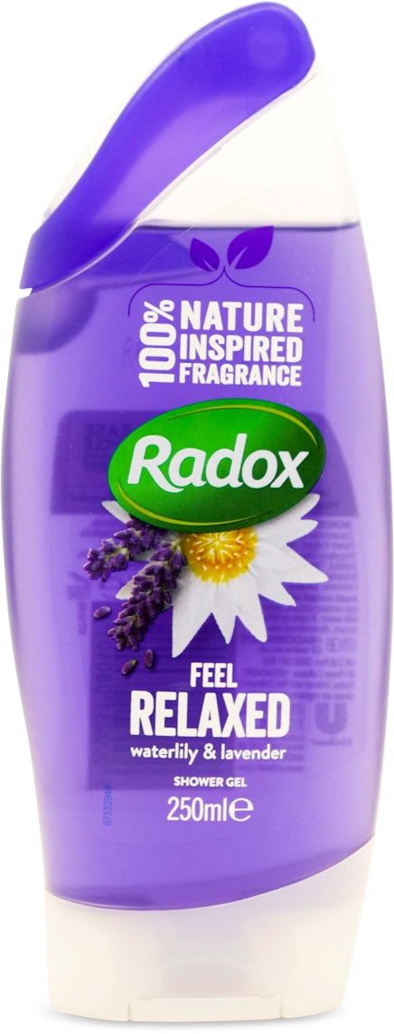 Radox Feel Relaxed Waterlily & Lavender Shower Gel 250ml