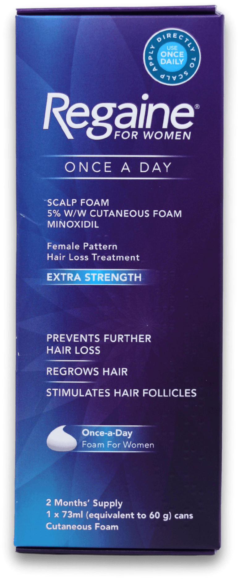 Regaine for Women Foam 73ml- 2 Months Supply