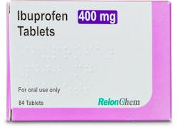 Relonchem Ibuprofen 400mg 84 Tablets