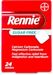 Rennie Sugar Free 24 Pack