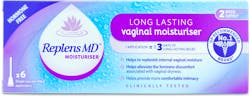 Replens Md Vaginal Moisturiser 2.5g 6 Pack