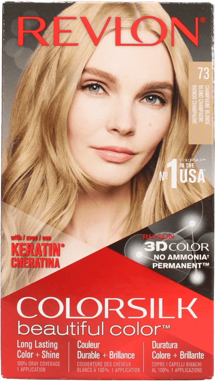 Revlon Colorsilk Permanent Hair Colour 73 Champagne Blonde