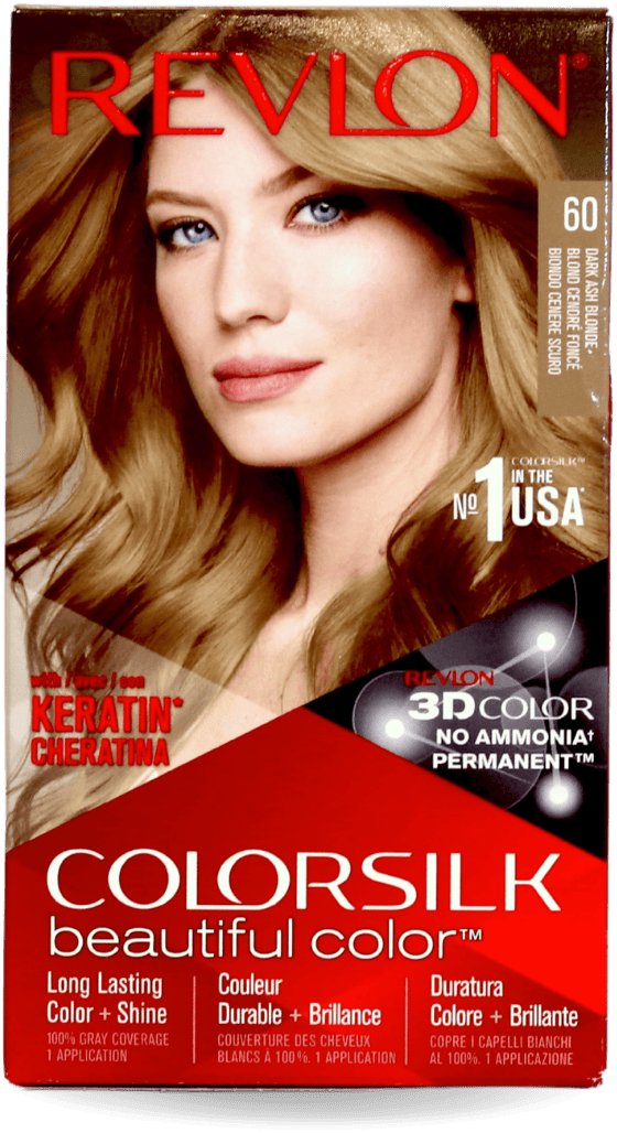 Revlon Colorsilk Permanent Hair Colour 60 Dark Ash Blonde