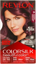 Revlon Colorsilk Permanent Hair Colour 34 Deep Burgundy