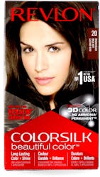Revlon Colorsilk Permanent Hair Colour 20 Brown Black