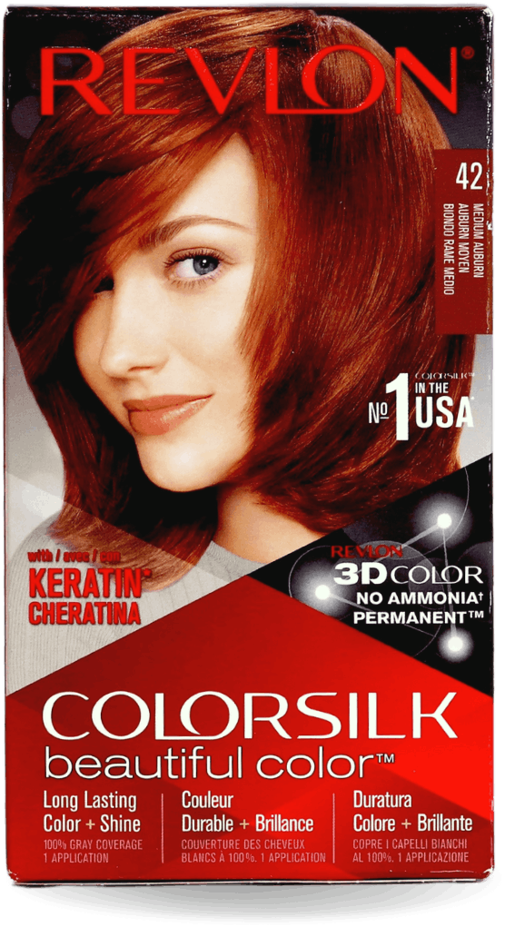 Revlon Colorsilk Permanent Hair Colour 42 Medium Auburn