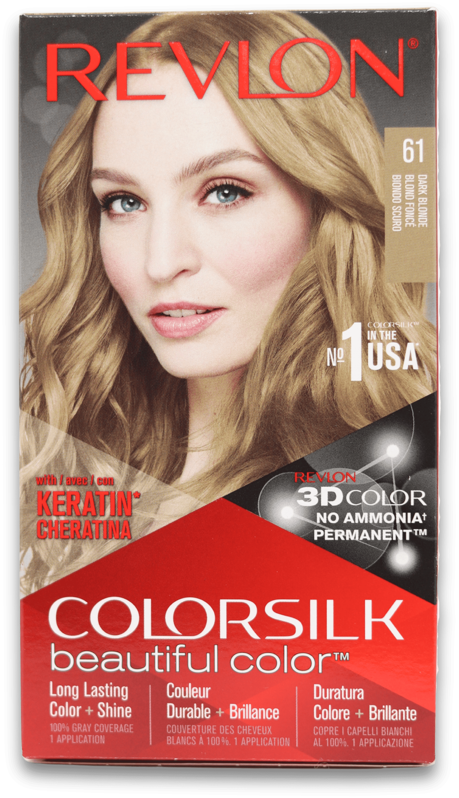 Revlon Colorsilk Permanent Hair Colour 61 Dark Blonde