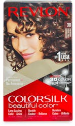 Revlon Colorsilk Permanent Hair Colour 30 Dark Brown