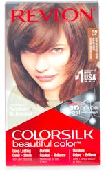 Revlon Colorsilk Permanent Hair Colour 32 Dark Mahogany Brown