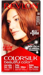 Revlon Colorsilk Permanent Hair Colour 55 Light Reddish Brown