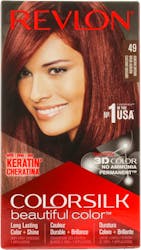 Revlon Colorsilk Permanent Hair Colour 49 Auburn Brown