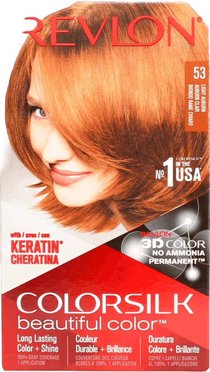 Revlon Colorsilk Permanent Hair Colour 53 Light Auburn