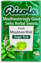 Ricola Fresh Mountain Mint Sugar Free Lozenges 45g