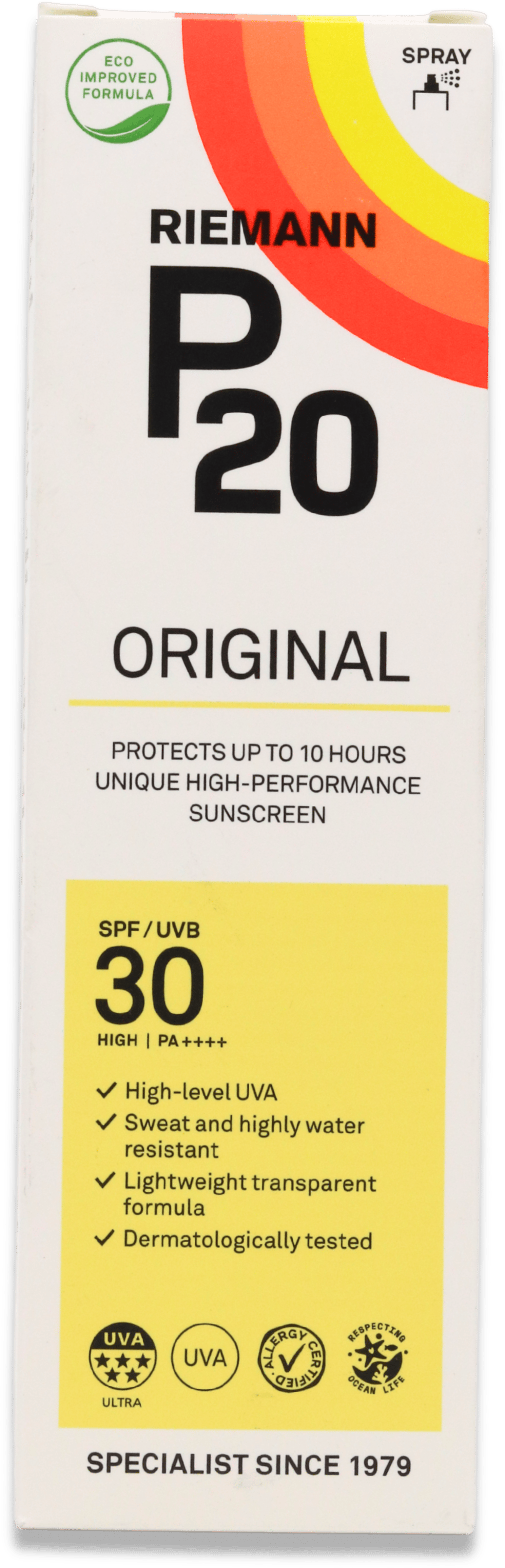 Riemann P20 Original SPF30 Spray 85ml