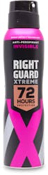 Right Guard Invisible Xtreme 72hr Anti-perspirant 150ml