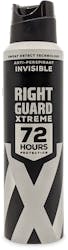 Right Guard Xtreme Invisible 72H Protection Antiperspirant 150ml