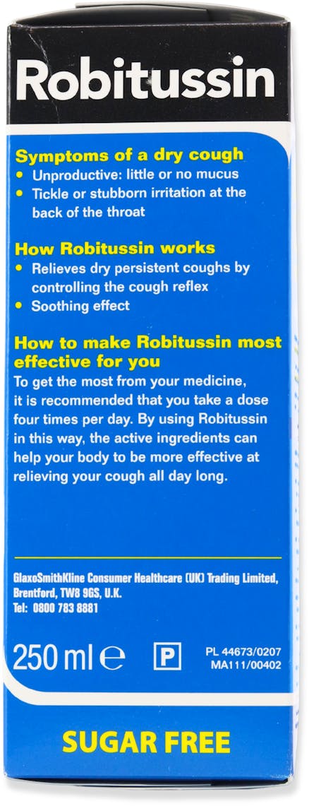 Robitussin Dry Cough 250ml - 2
