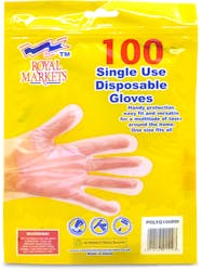 Royal Markets 100 Single Use Disposable Gloves