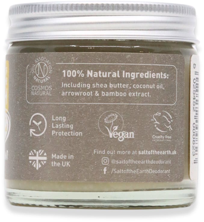 Salt of the Earth Amber & Sandalwood Deodorant Balm 60g - 3
