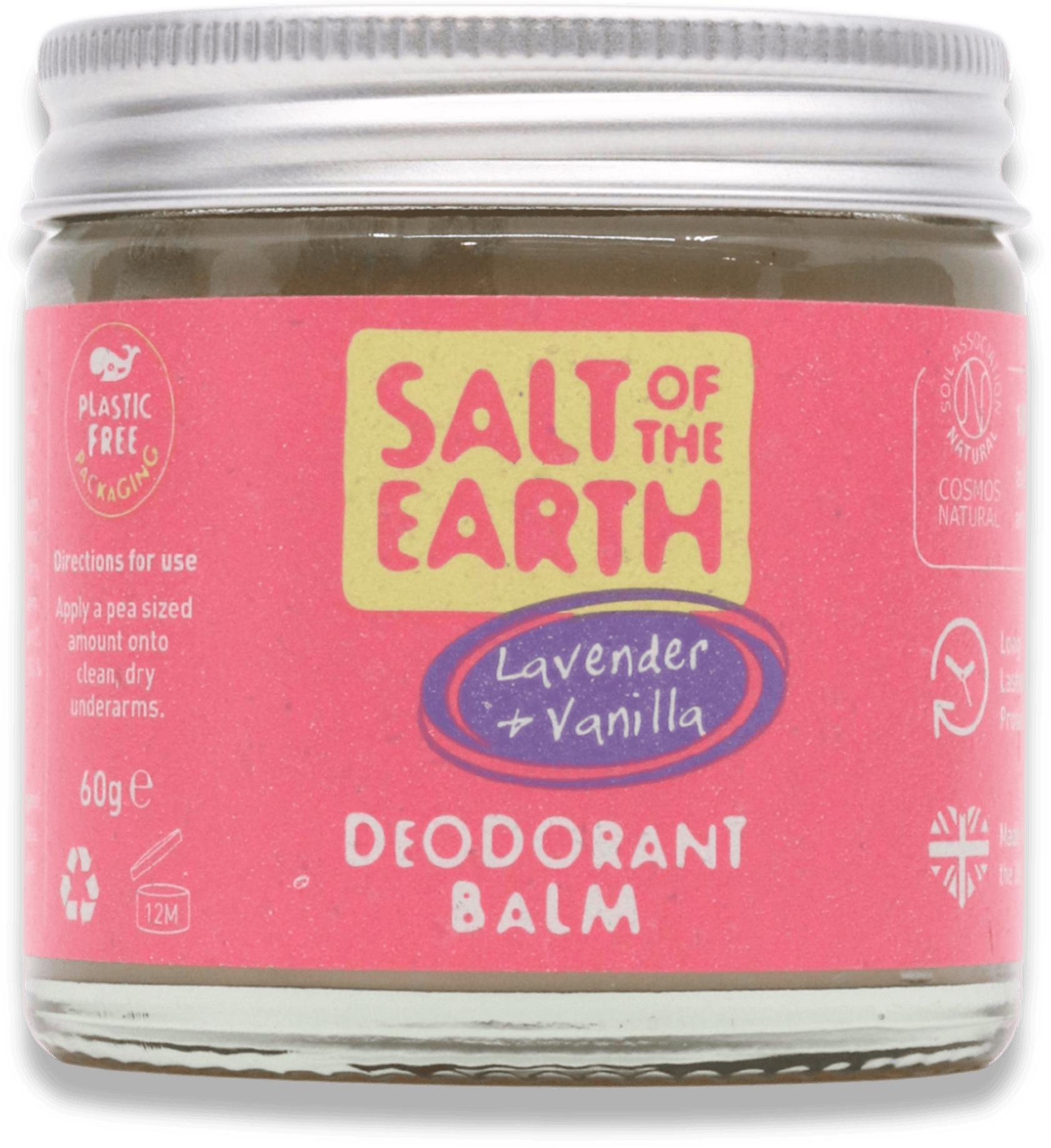 Salt of the Earth Lavender & Vanilla Deodorant Balm 60g
