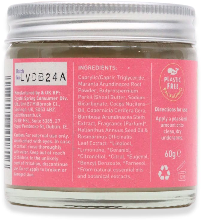 Salt of the Earth Lavender & Vanilla Deodorant Balm 60g - 2