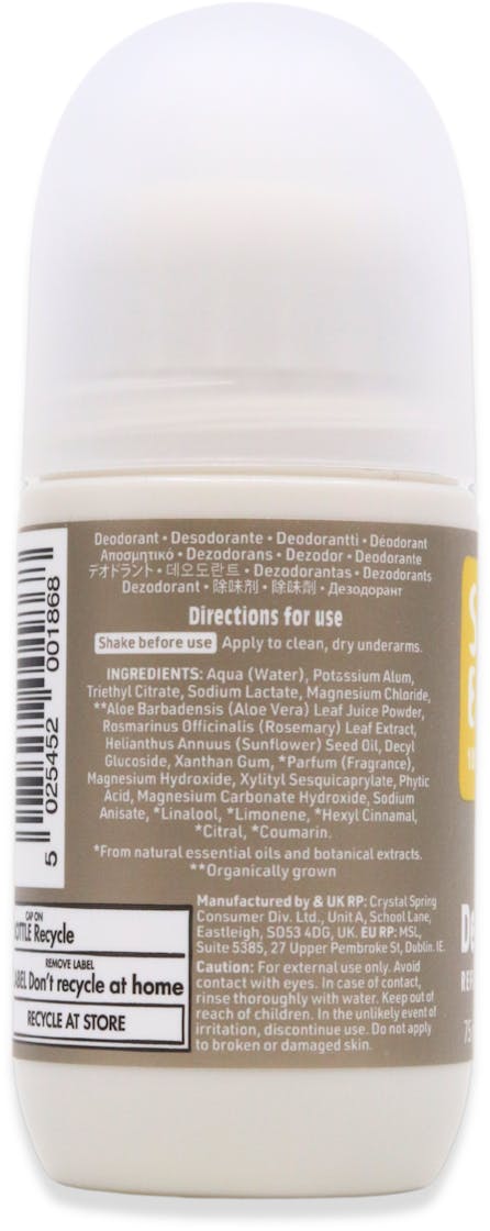 Salt of the Earth Amber & Sandalwood Deodorant Roll-on 75ml - 3