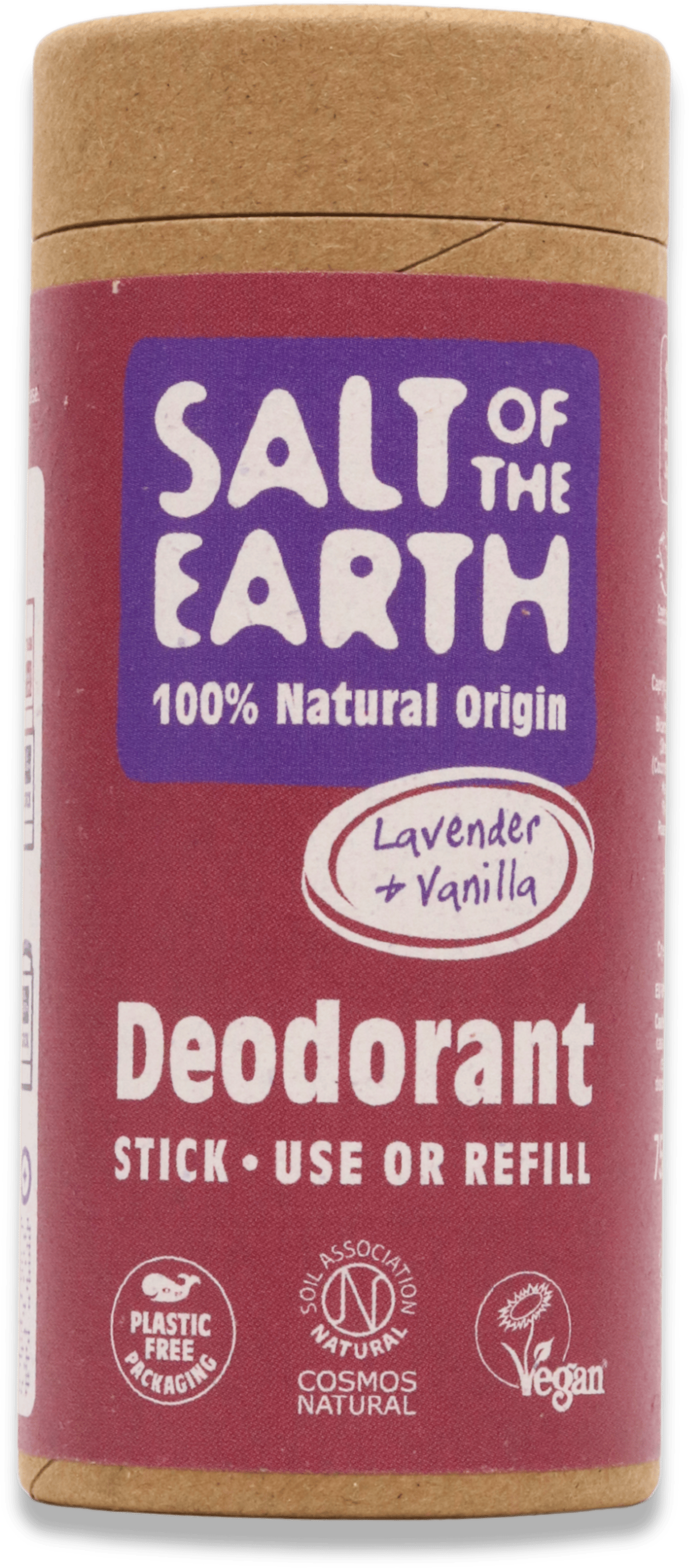 Salt of the Earth Lavender & Vanilla Deodorant Stick Refill 75g