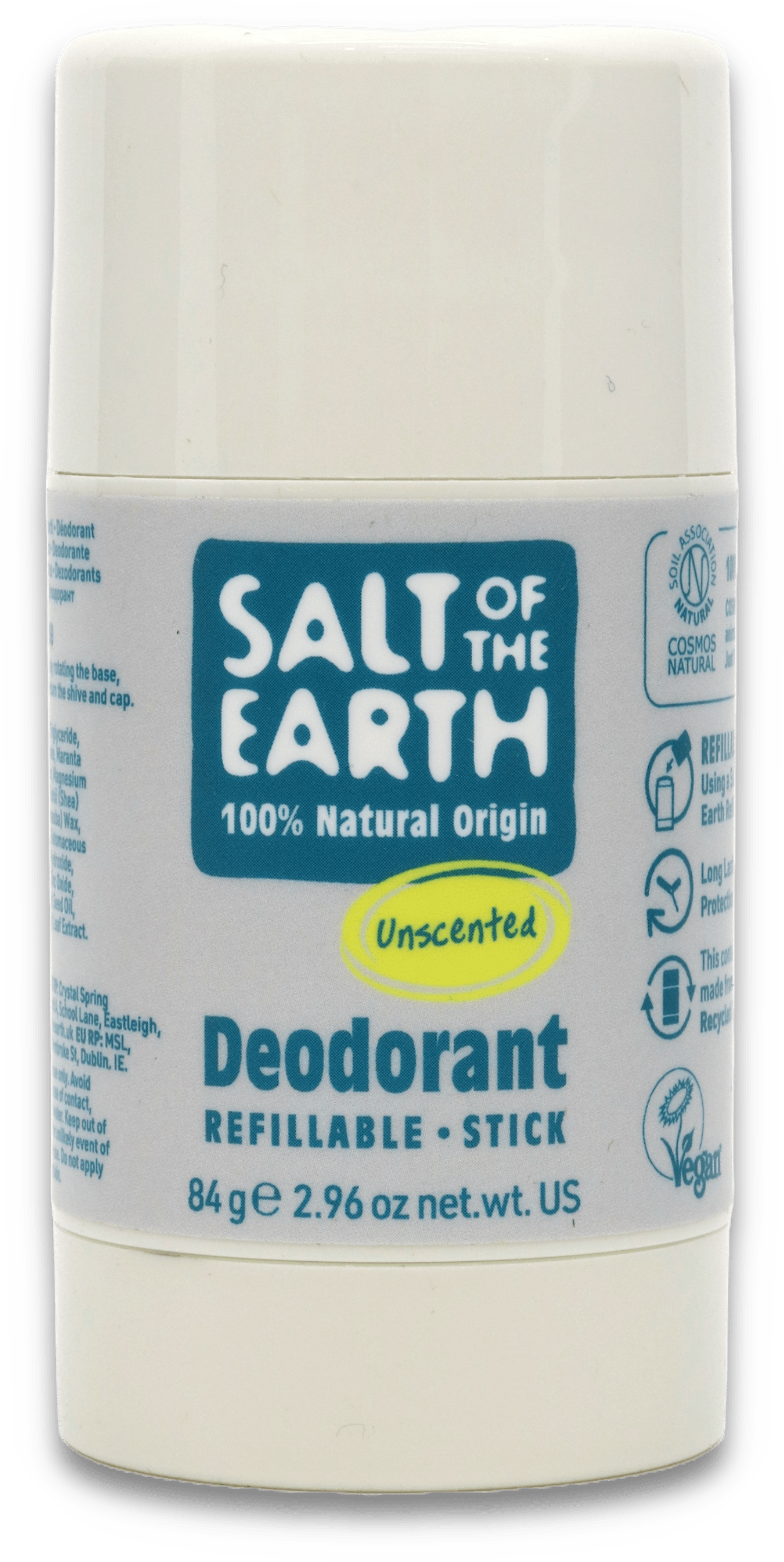 Salt of the Earth Deodorant Refillable Stick 84g