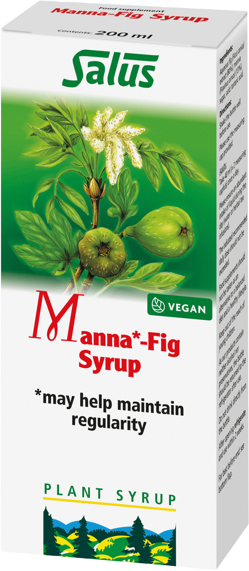 Salus Manna-Fig Plant Sryup 200ml