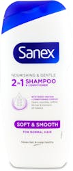Sanex 2-In-1 Shampoo and Conditioner Soft and Smooth 250ml