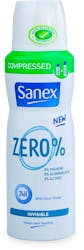 Sanex Zero% Invisible Compressed Deodorant 125ml