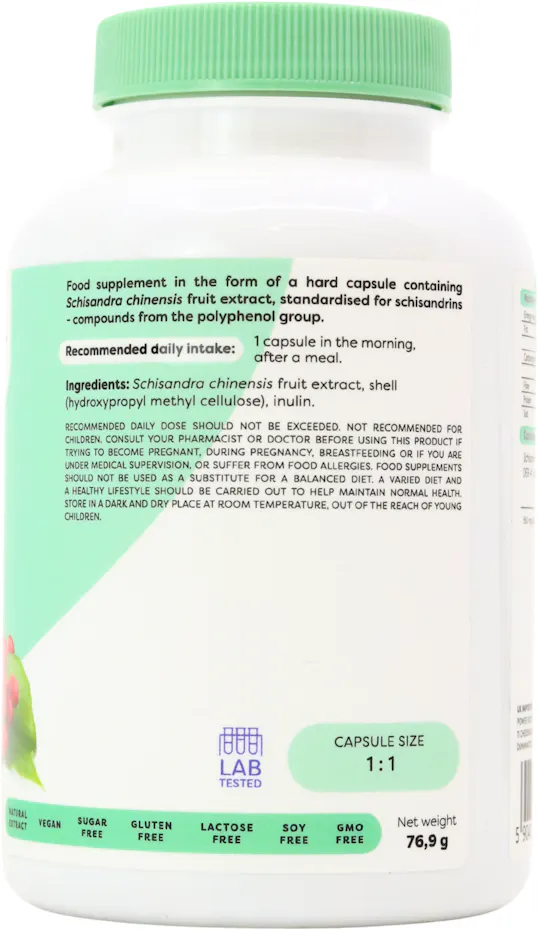 Osavi Schisandra 550mg 120 Capsules - 2