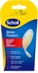 Scholl Blister Plaster 5 x Large Heel Plasters