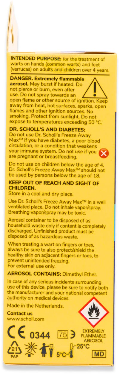 Scholl Freeze Away Max Verruca & Wart Remover 80ml - 4