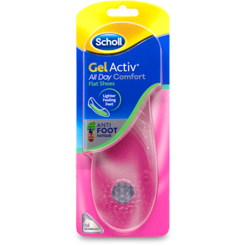 Scholl Gel Activ All Day Comfort Flats 1 pair medino