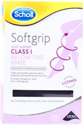Scholl Softgrip C1 Knee Black Medium