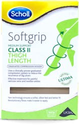 Scholl Softgrip C2 Thigh Natural Medium